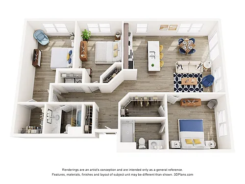 Floor plan Forte III- Heron