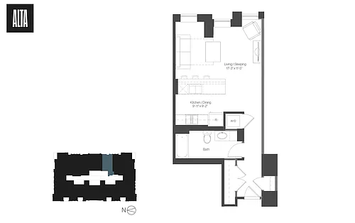 Floor plan West 04
