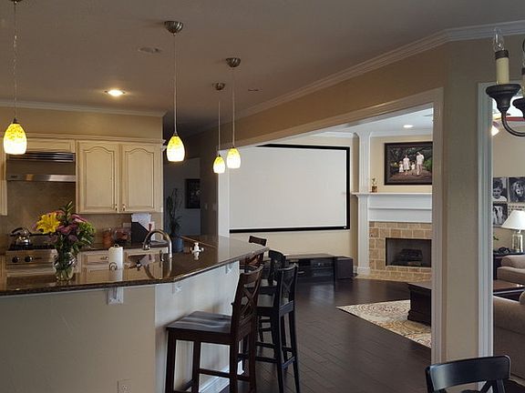 Kitchen and Family Room