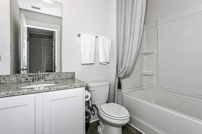 Guest bathroom upstairs