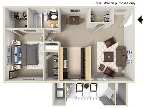 Floor plan A1