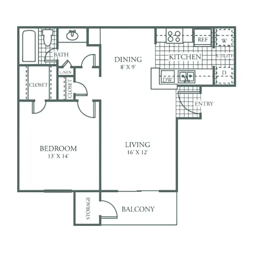 Floor plan A2