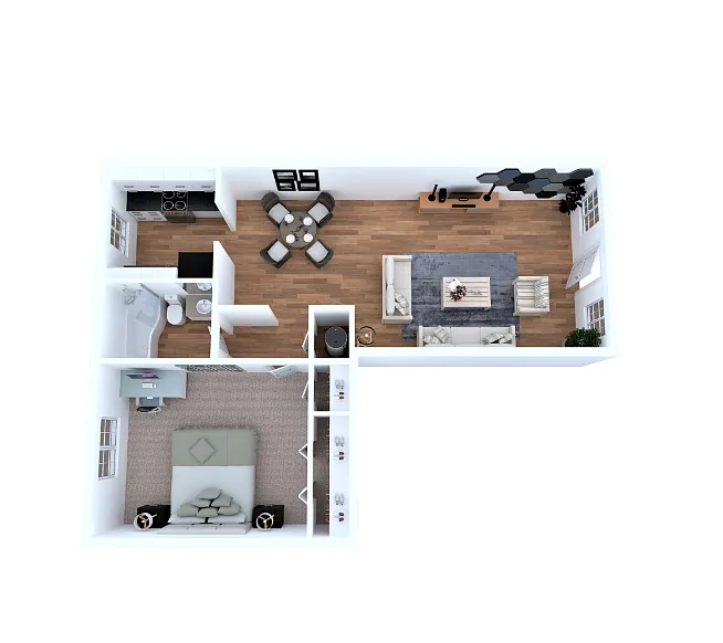 Floor plan The 700