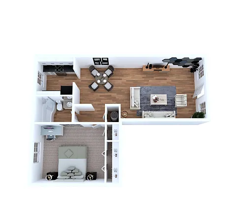 Floor plan The 700