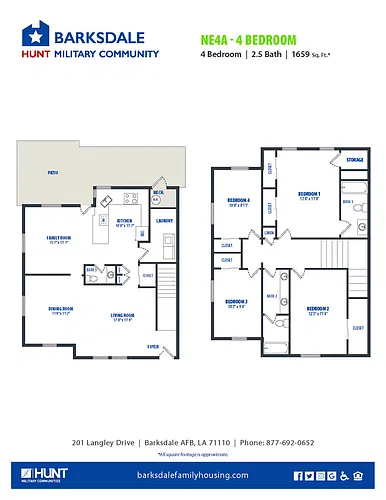 Floor plan 4 BEDROOM
