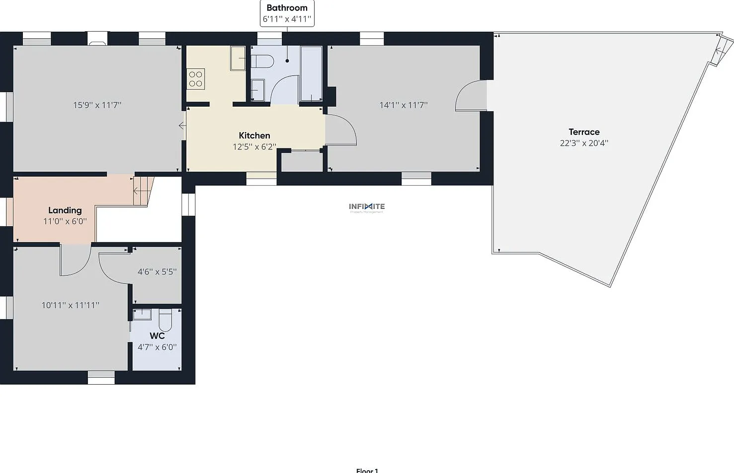 3 bedroom - Water, Sewer, Gas and Electric Paid by Owner — Photo 4