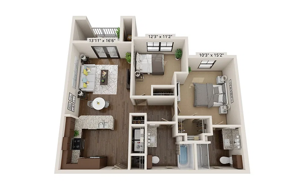 Floor plan B2