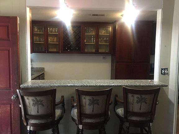 Open Kitchen with Built in Bar