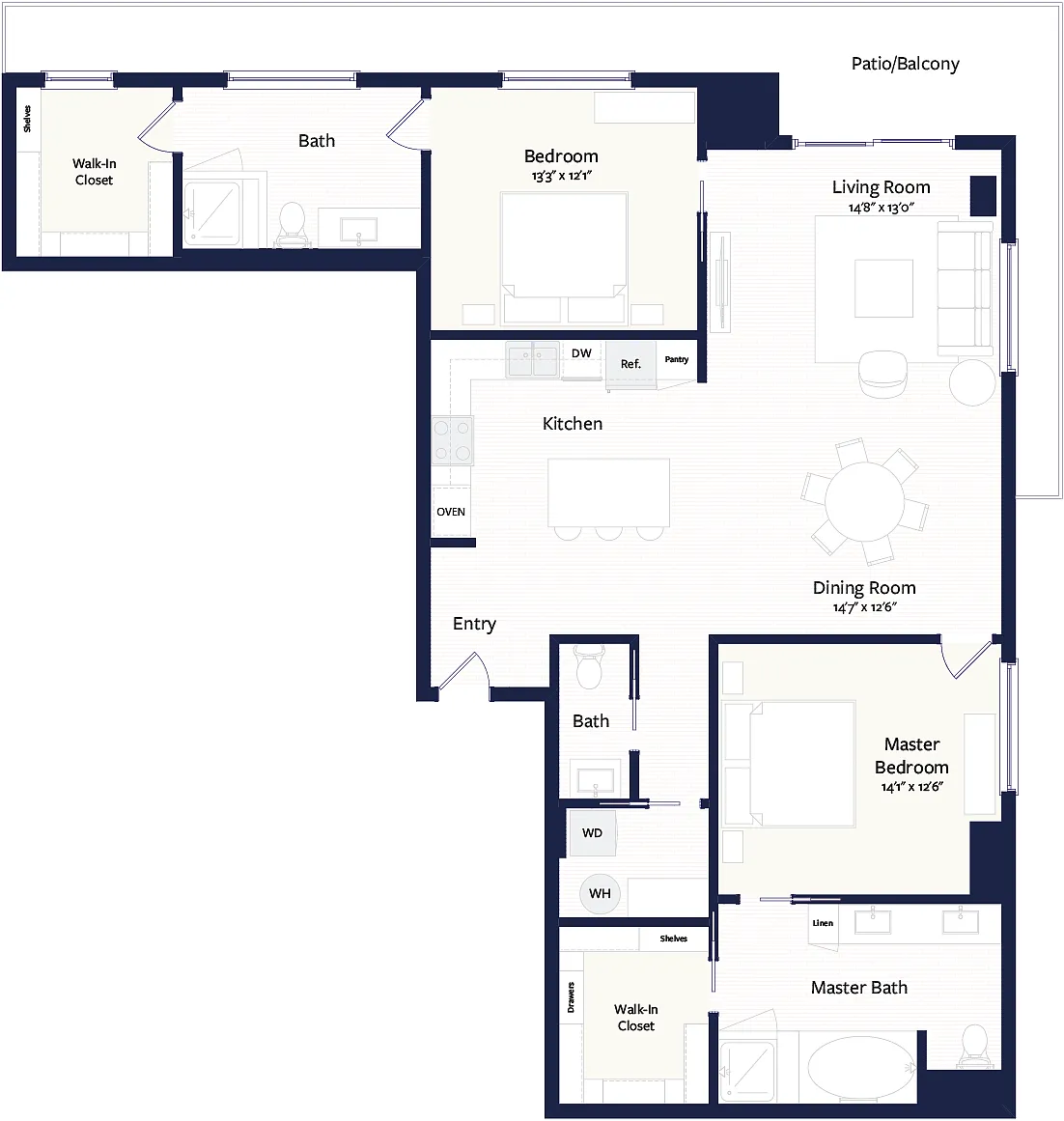 Floor plan PH4