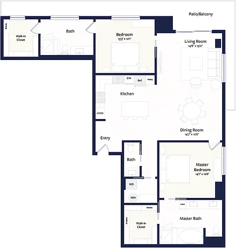 Floor plan PH4