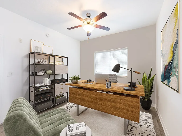 Office space available in select homes.
