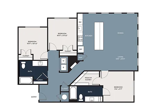 Floor plan C1 HC