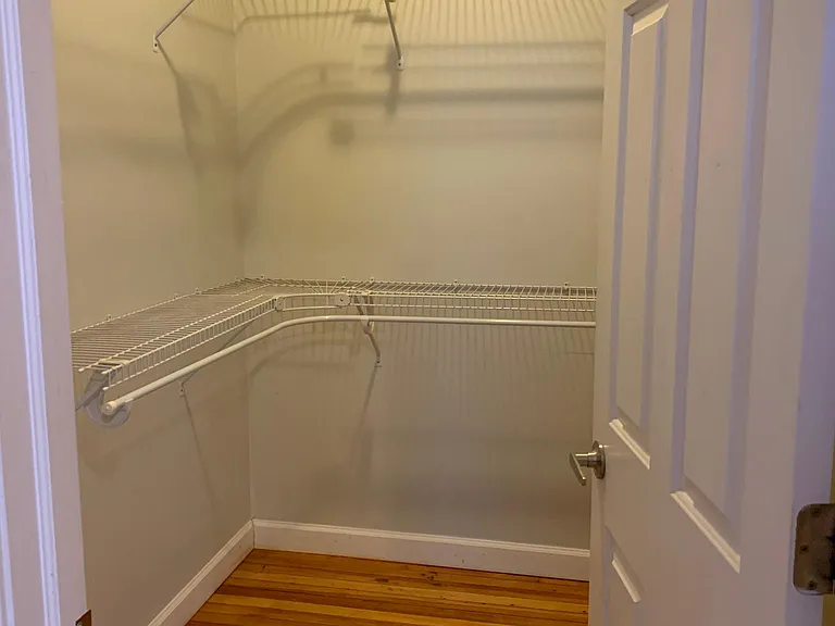 Walk in closet in Master Bedroom.