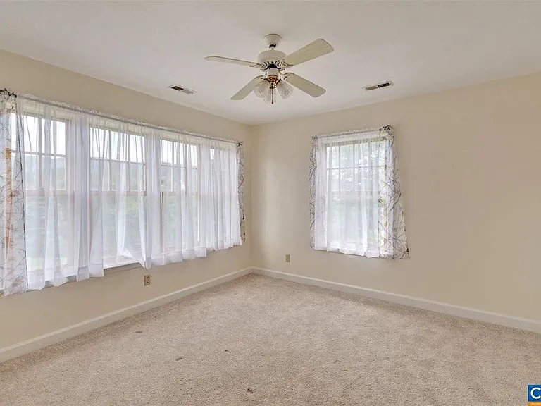 This is the rear bedroom. This one gets morning sun. 12x12