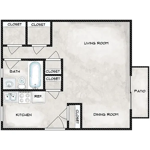 Floor plan Country Style