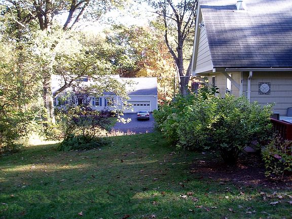 left side of house in back