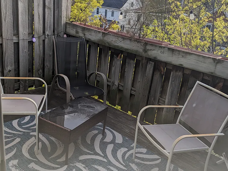 Private porch