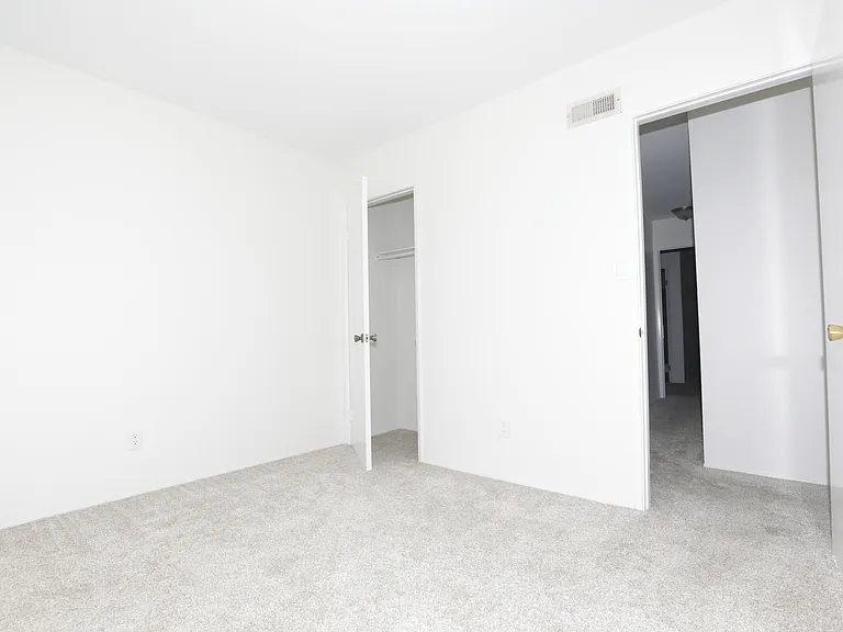 First bedroom with closet