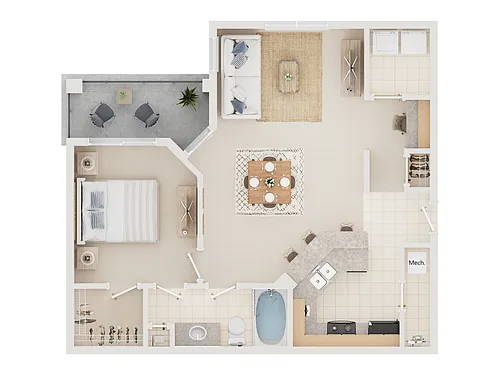 Floor plan Persimmon Oak