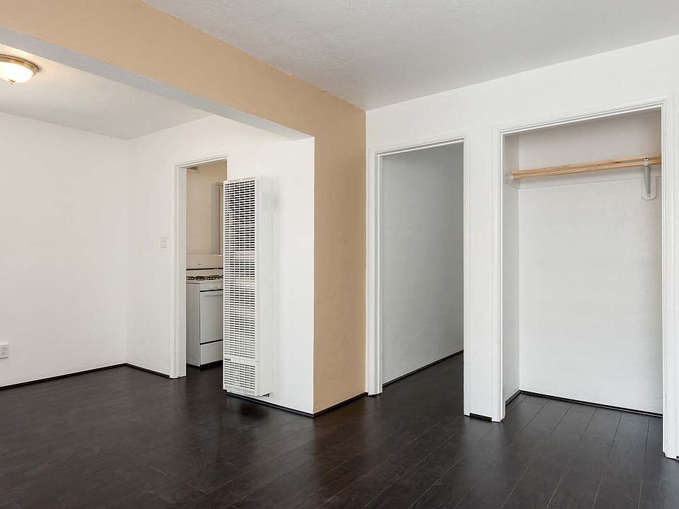 Closet view from living space