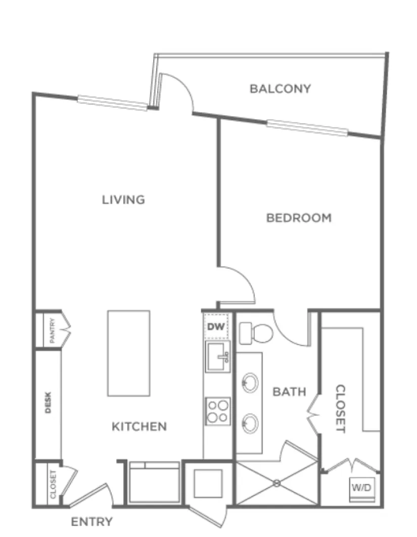 Floor plan A21