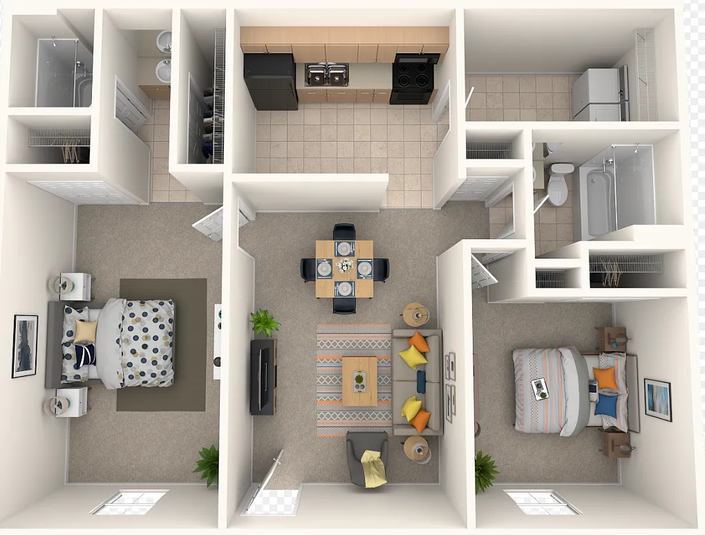 Floor plan The Hadley