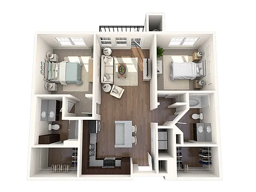 Floor plan The Maroon Bells