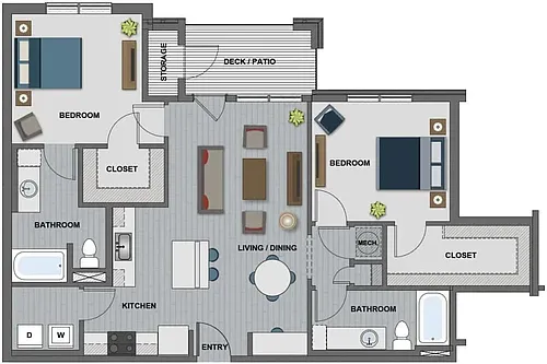 Floor plan Morgan