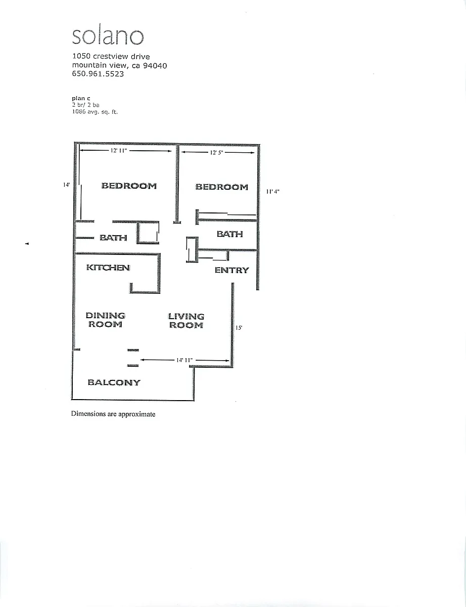 Floor plan E