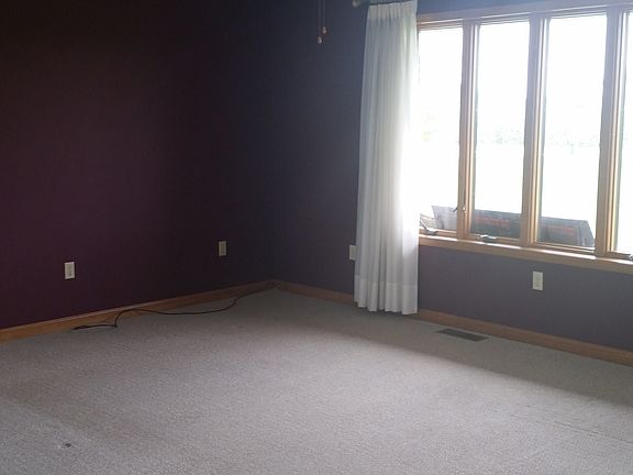 Living room with large windo