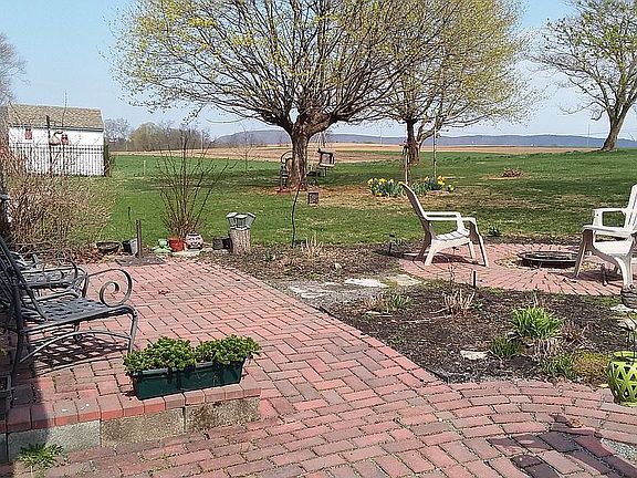 Brick Patio and Fire Pit