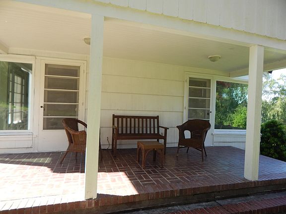 Outside Brick porch