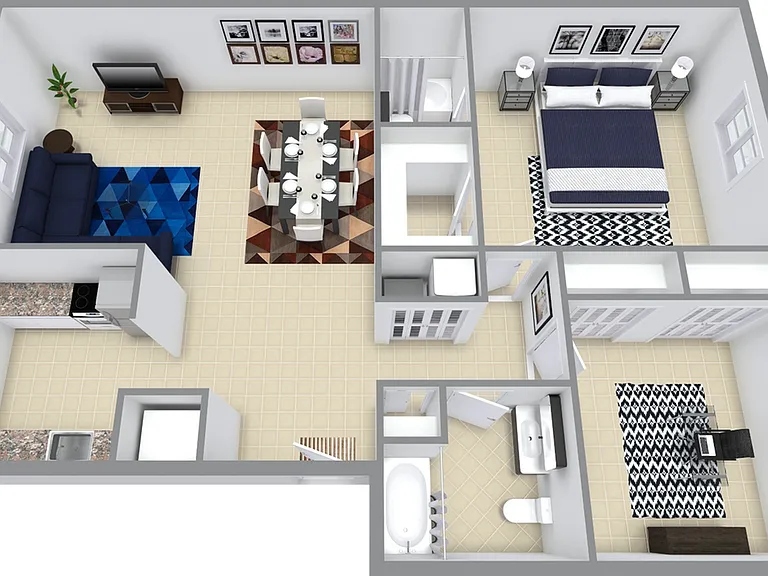 Tuscany 2 Bed 2 Bath 975 Sq Ft Tuscany 2 Bed 2 Bath 975 Sq Ft