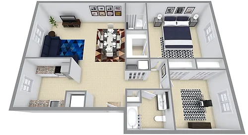 Floor plan Tuscany