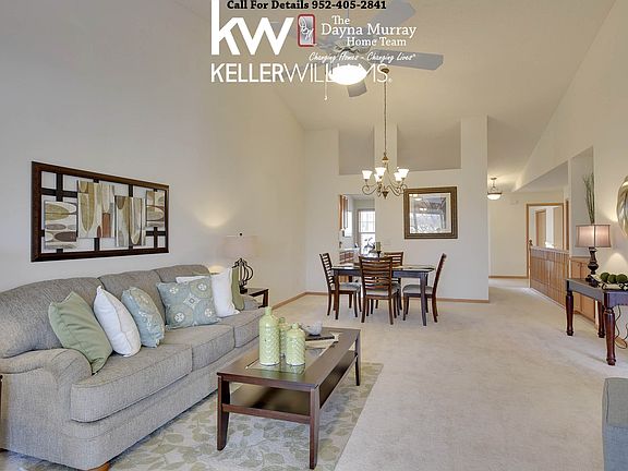 Living room and Dining room