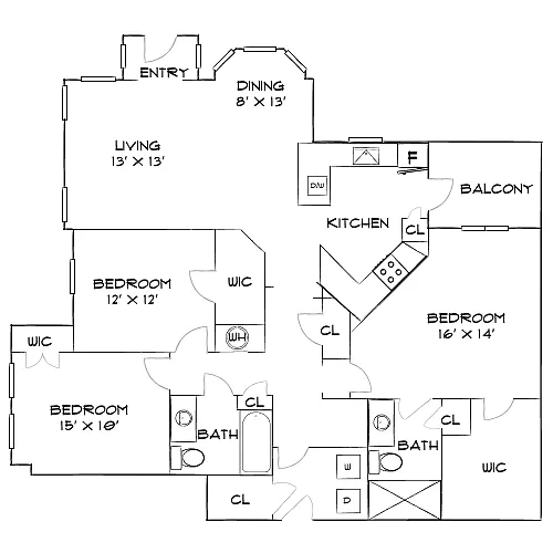 Floor plan Design 3C
