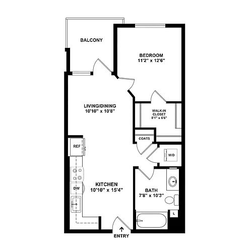 Floor plan A1- The Santana