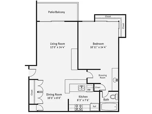 Floor plan A2