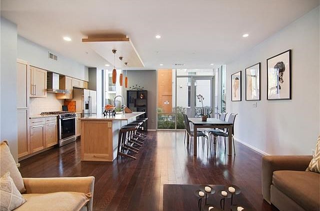 Light and bright with access to your private patio.