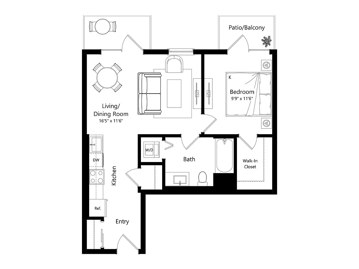 Floor plan 1430-Lincoln_1G.1