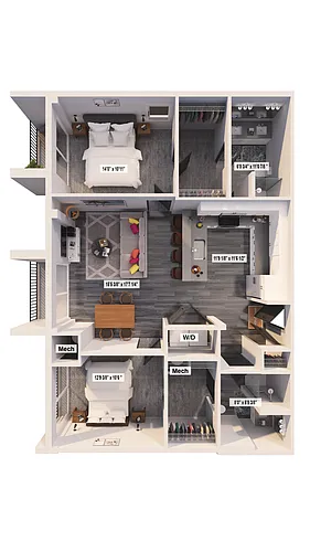 Floor plan Olympus