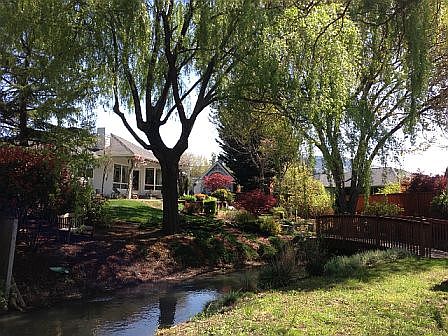 .36 acres w/bridge - water