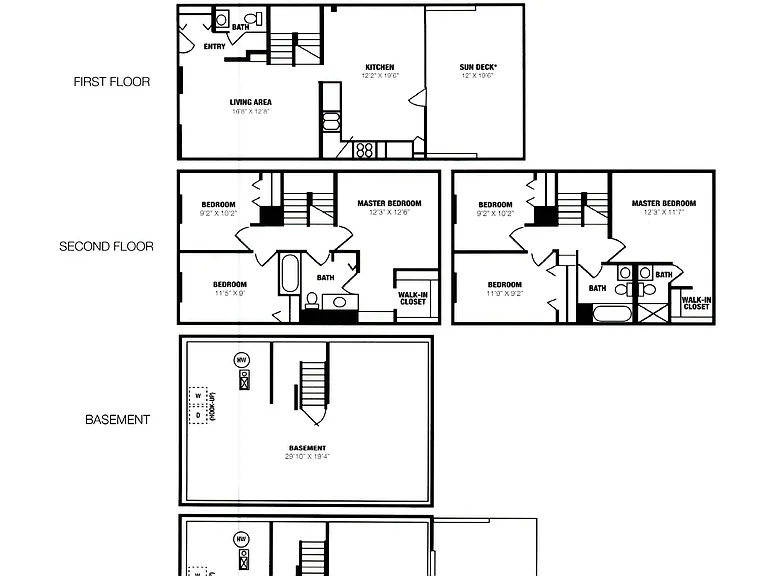 3 Bedroom Townhome 3 Bedroom Townhome