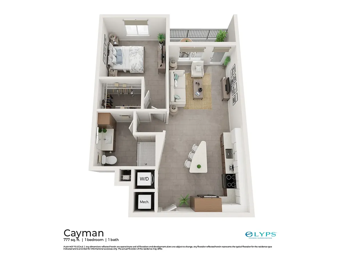 Floor plan Cayman