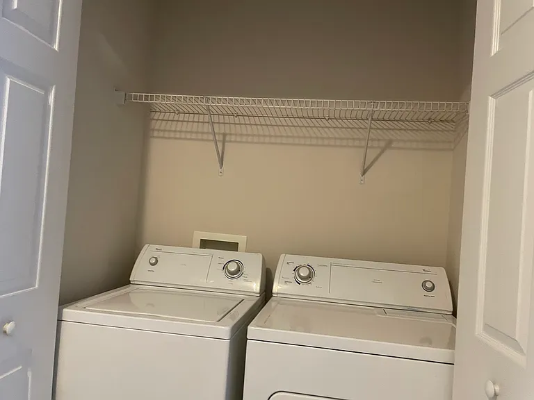Washer and Dryer included