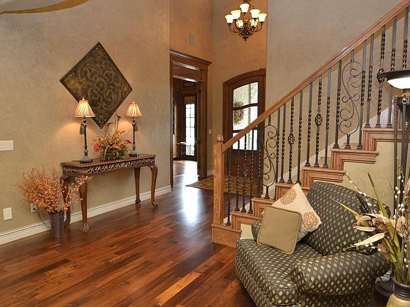 Stunning two story entry