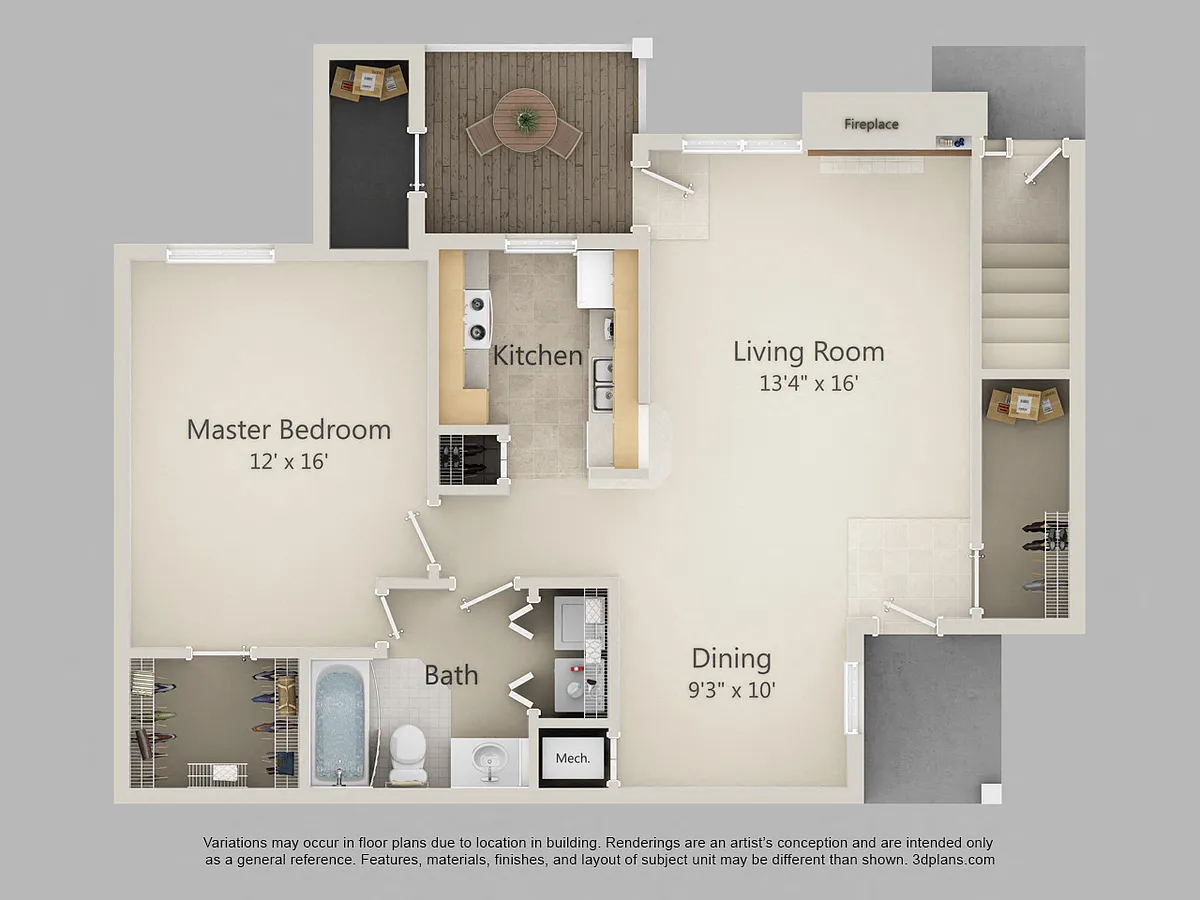 Floor plan Westminster