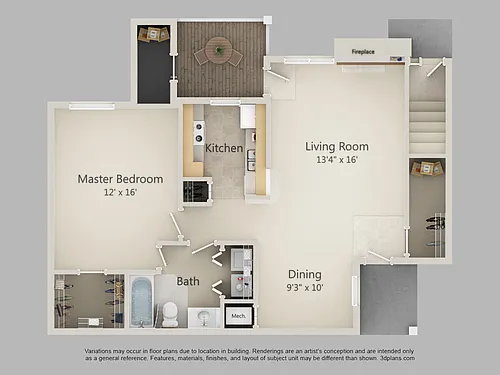 Floor plan Westminster