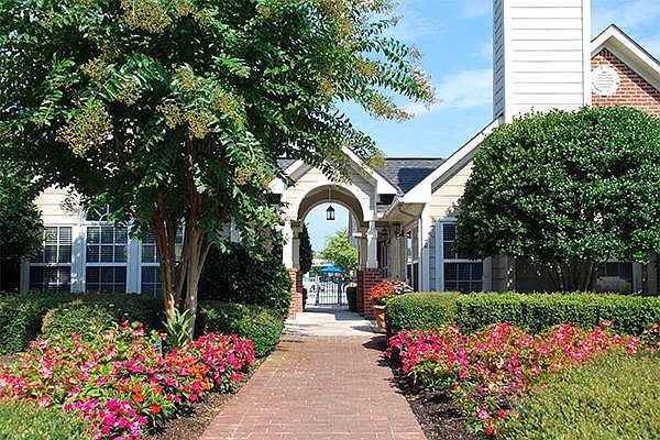 entrance to pool, fitness center, and rental office