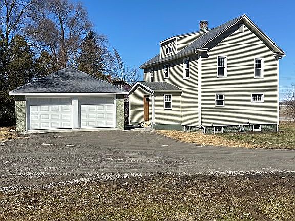 Side view of House & Garage